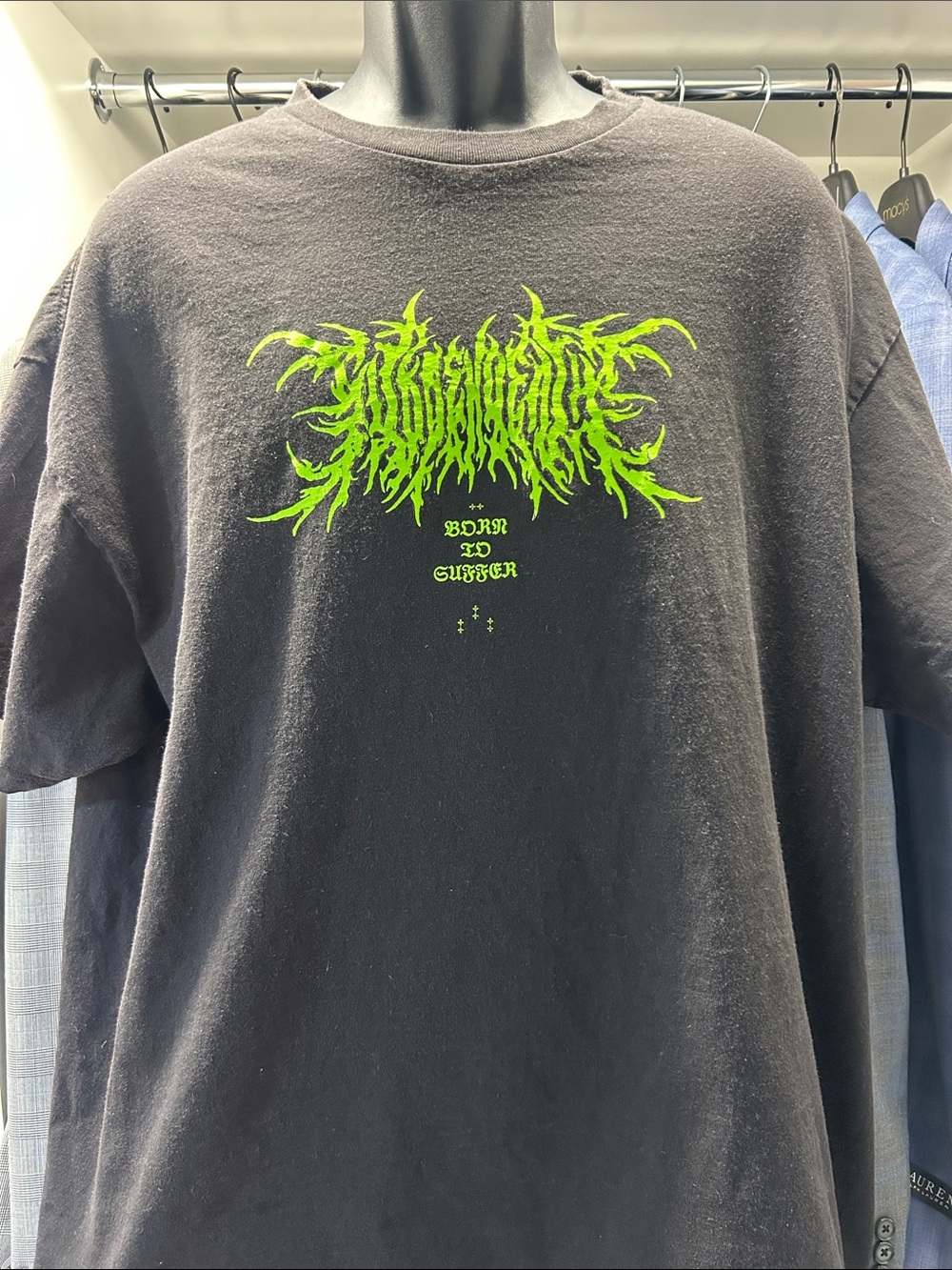 Sudden Death , Riddim Dubstep DJ Merch Black Short-Sleeve Tee